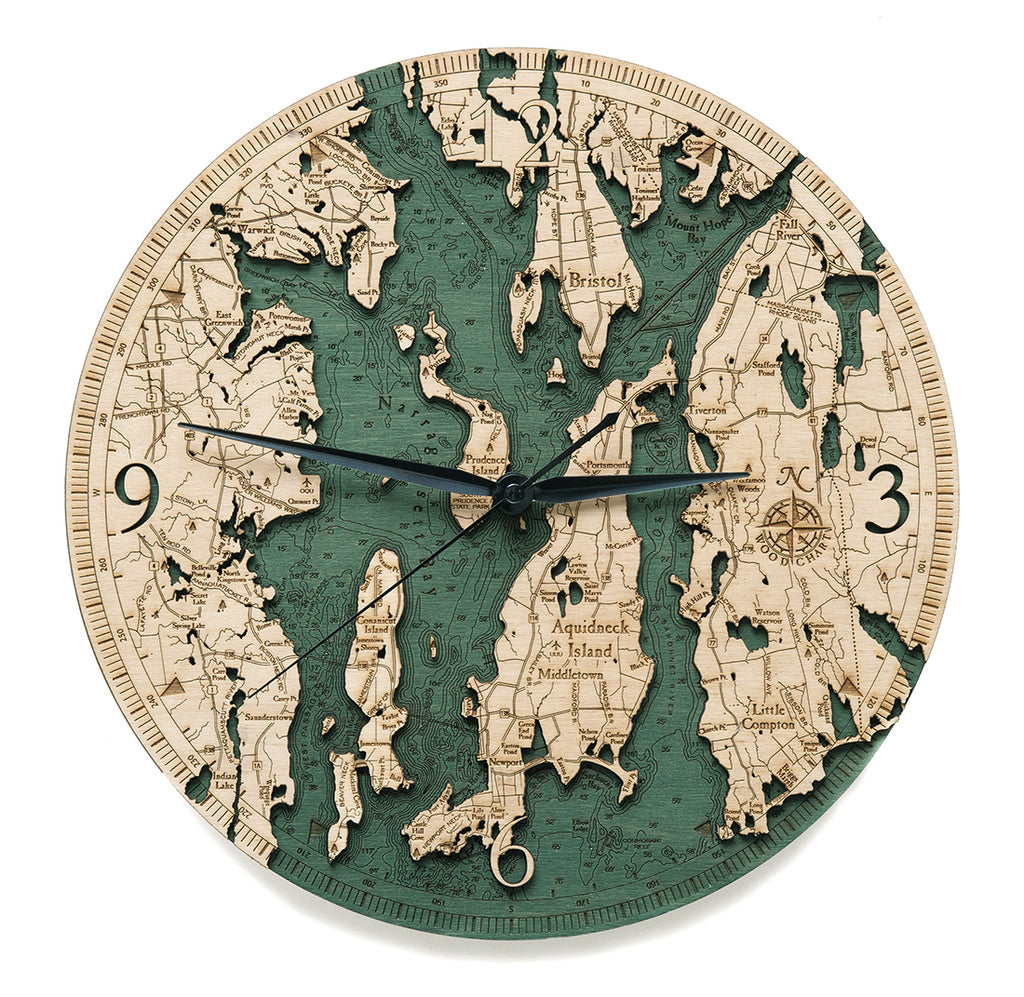 Wood Chart Clock