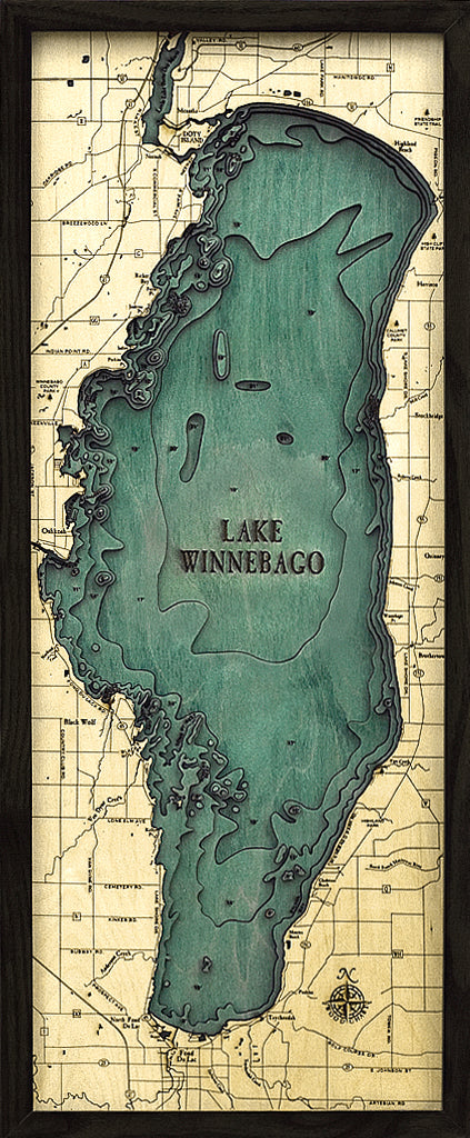 Wood Chart Lake Maps