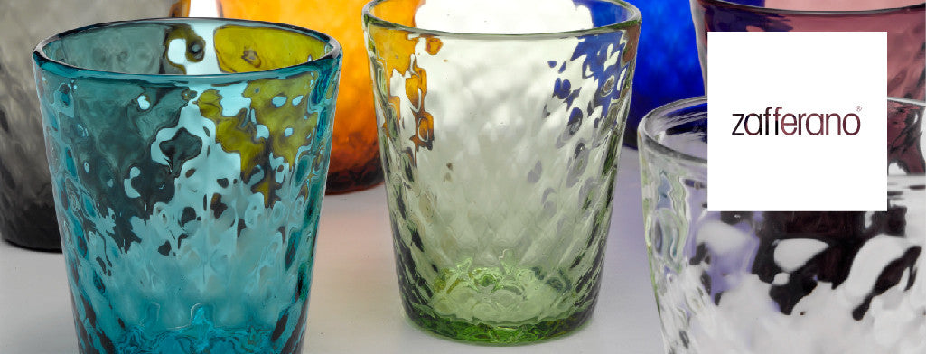 Bei Tumbler - Italian Colored Glassware - Zafferano America