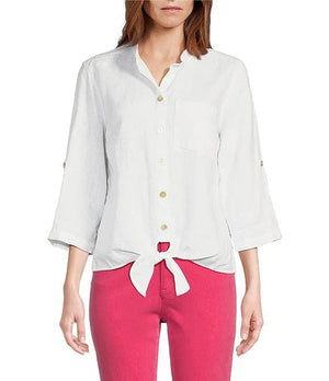 John Mark White Top - Vickie's Gifts