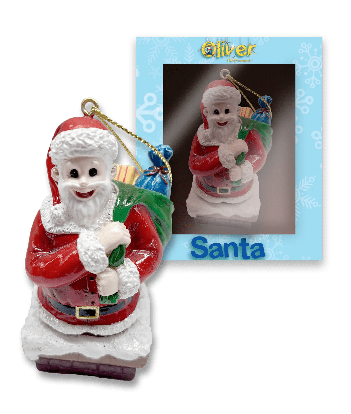 Santa Ornament