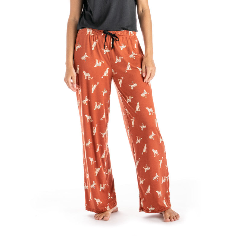 Hello Mello Daydream Lounge Pants Womens Soft Pajama Bottoms Elastic  Waistband Drawstring Tie - Be A Wildflower, Small/Medium at  Women's  Clothing store