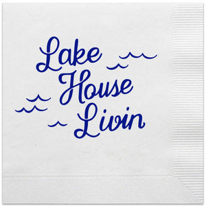 lake house livin' napkins
