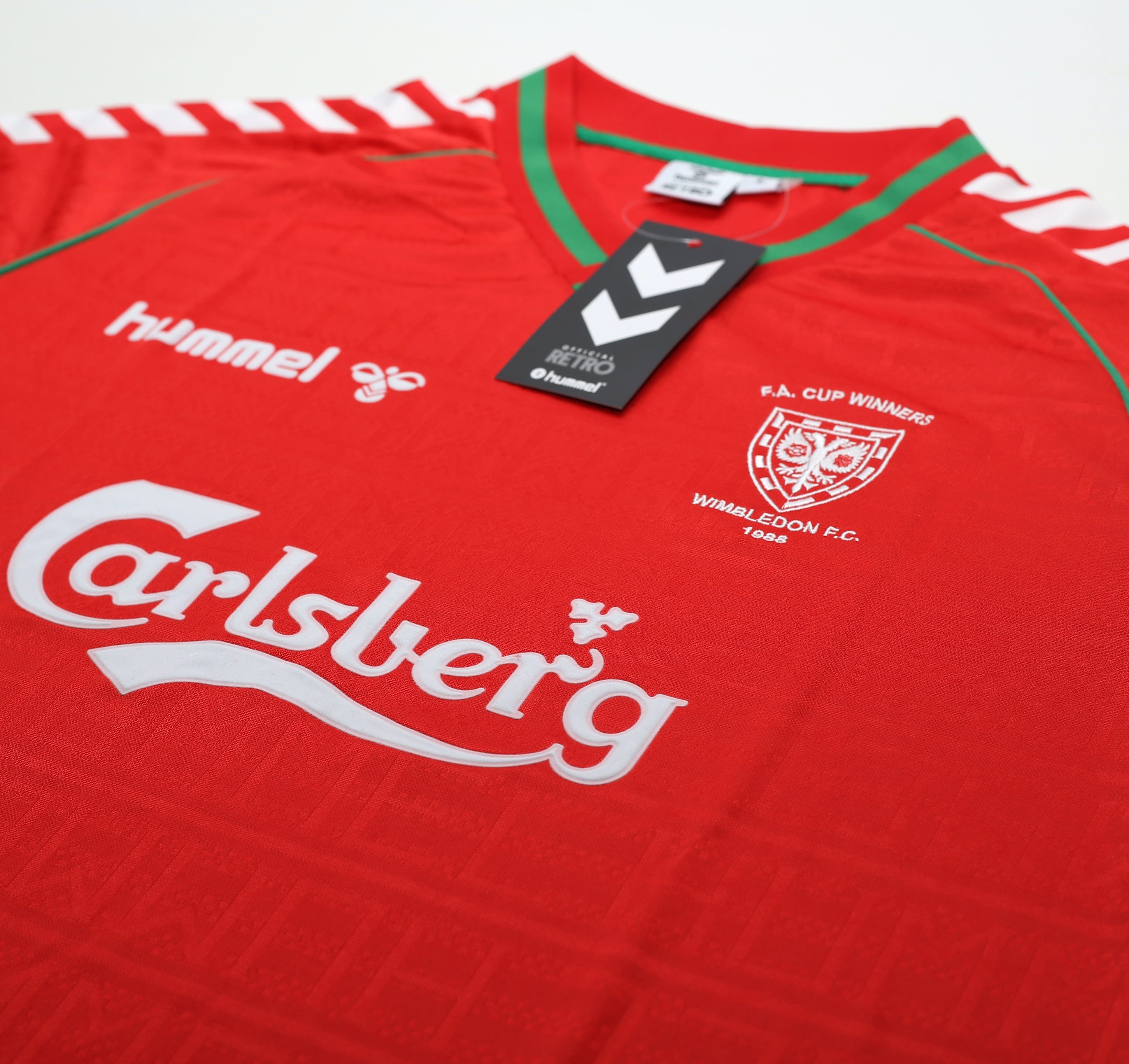 1988 wimbledon hummel away shirt reproduction all sizes 73379397960054