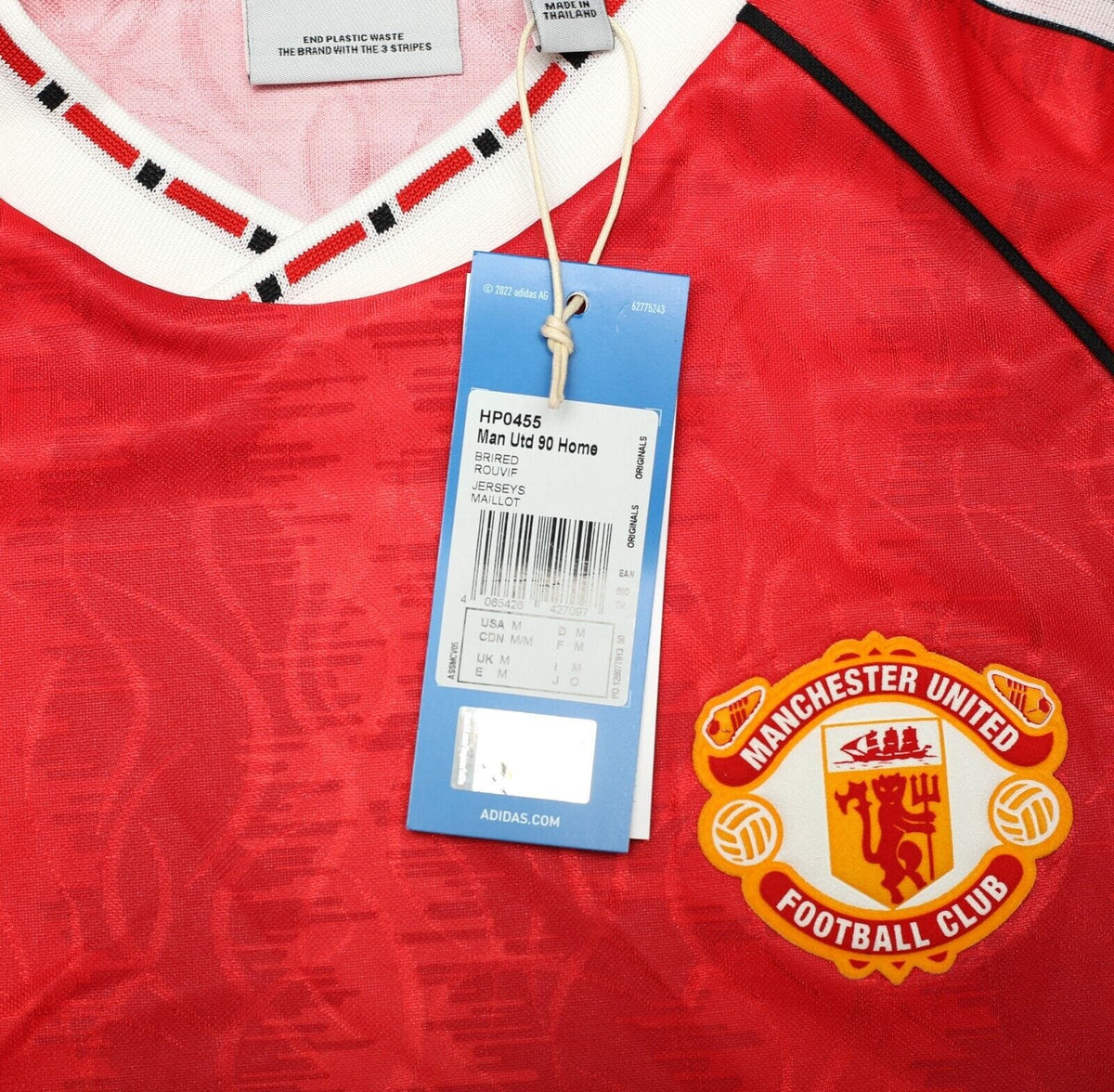 Manchester United 1990-92 Adidas Home Shirt Rereleased » The Kitman