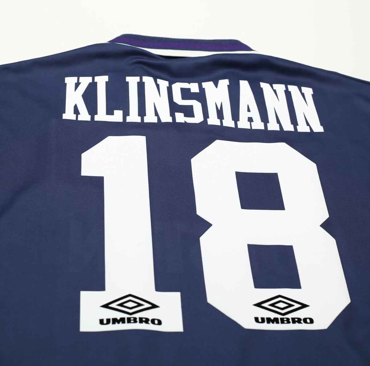 Umbro Tottenham Hotspur 1991-1994 Away Klinsmann 18 Jersey - USED Condition  (Great) - Size XL