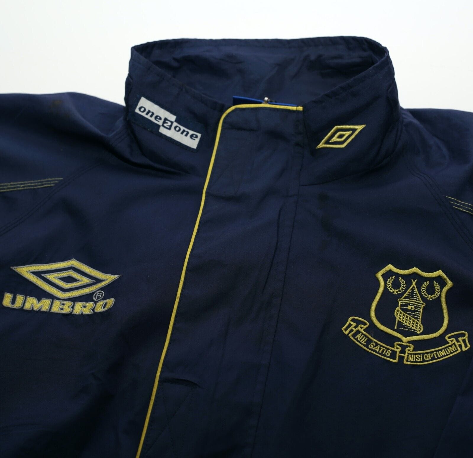 1998 99 everton vintage umbro lightweight training jacket l xl 58322962153719