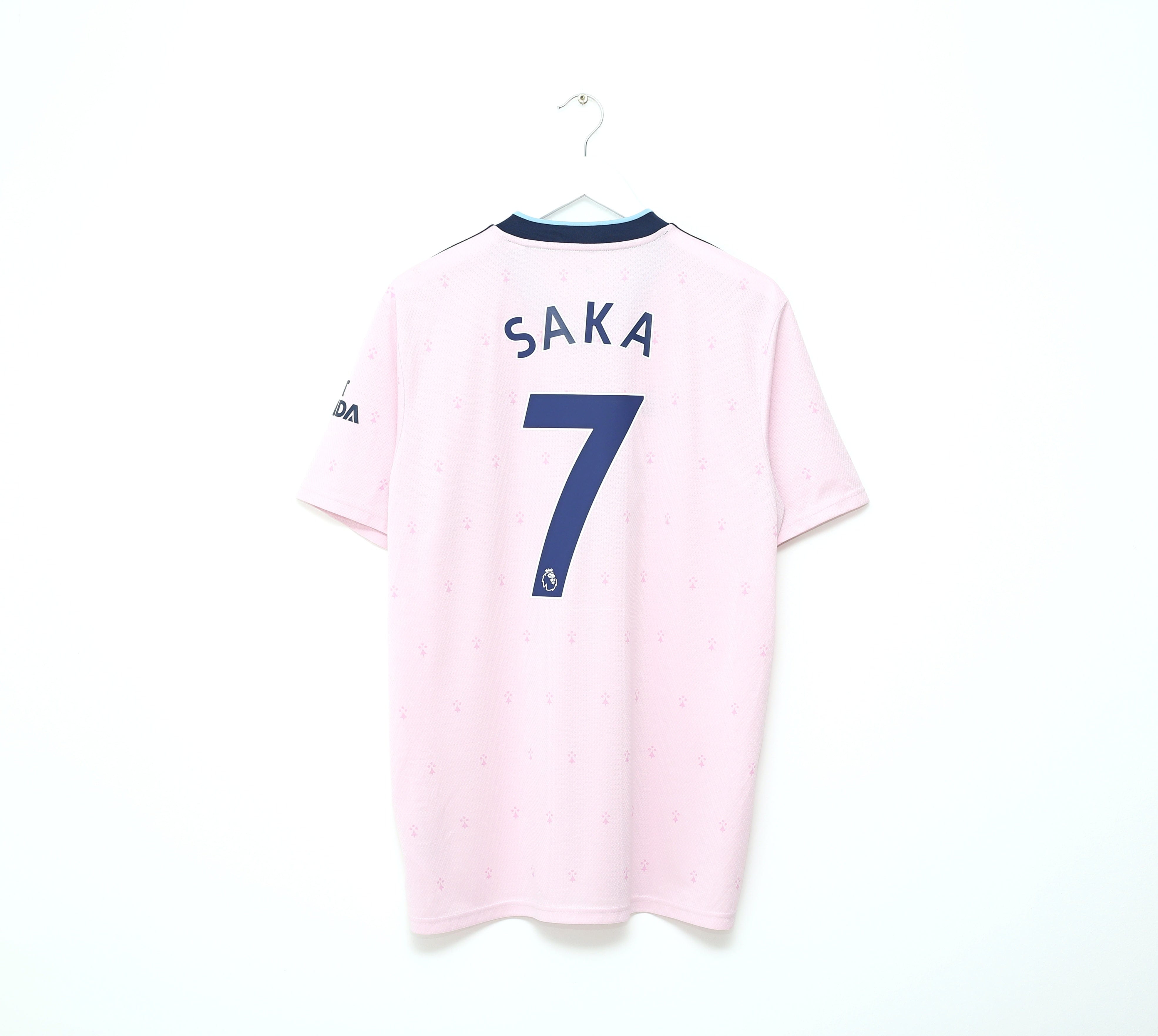 2022 23 saka 7 arsenal adidas third football shirt l 42027882250487
