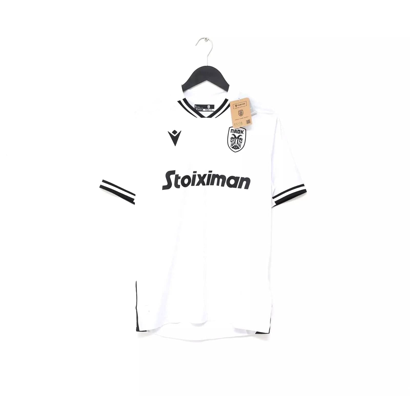 2024 25 paok fc macron away match shirt new 58323309723895