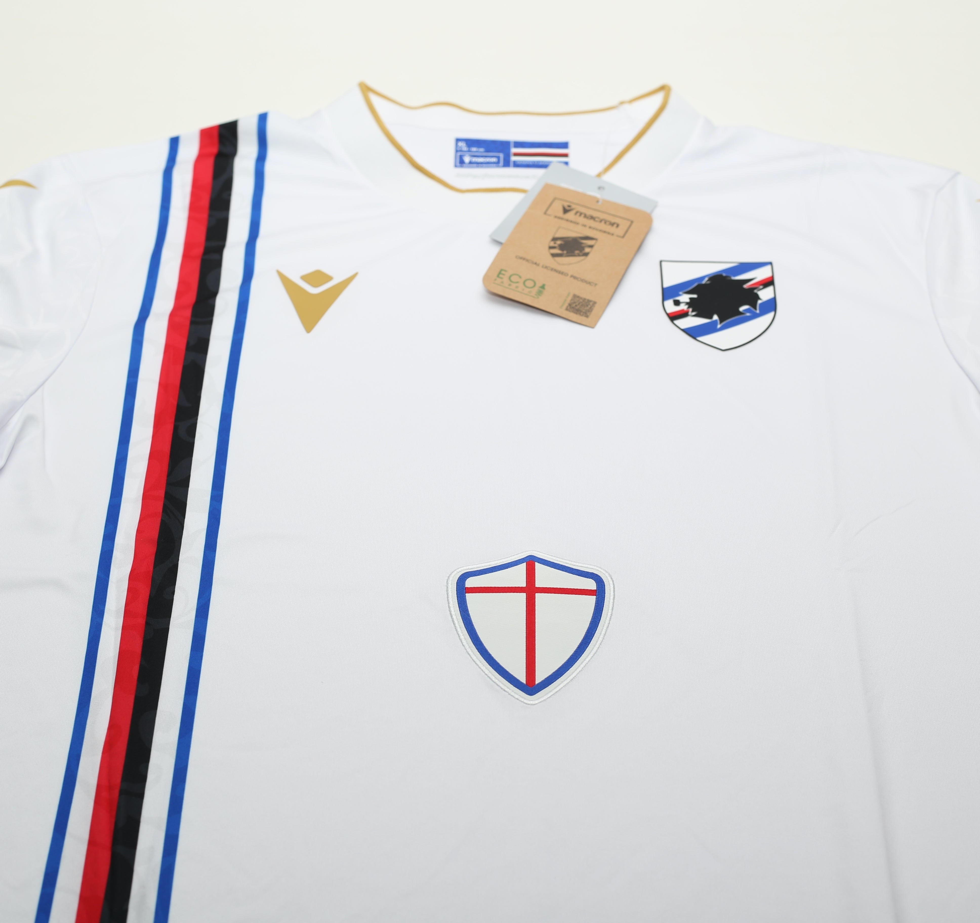 2024 25 sampdoria away shirt new sponsor free all sizes 58427152302327