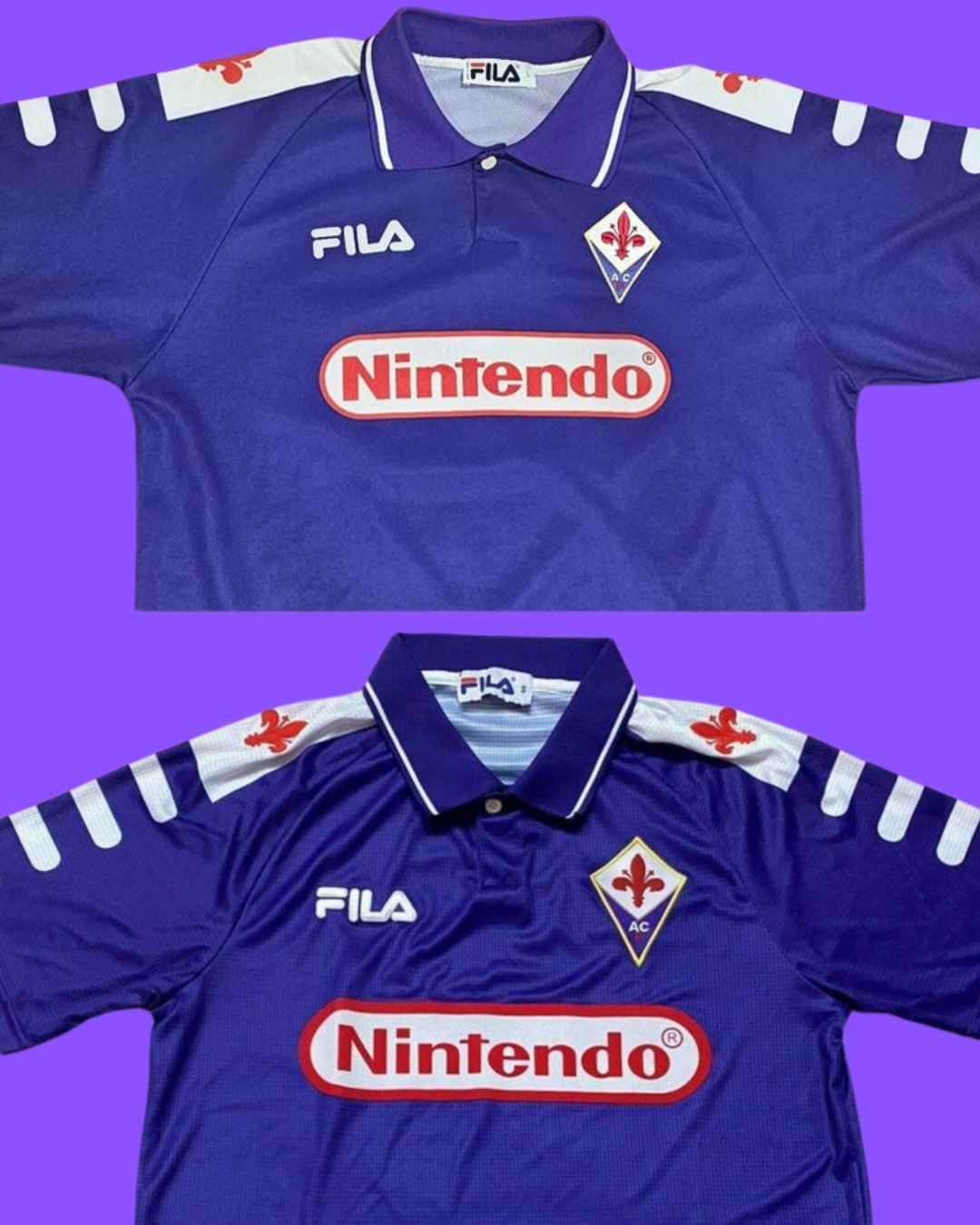 1998 Fiorentina shirt material