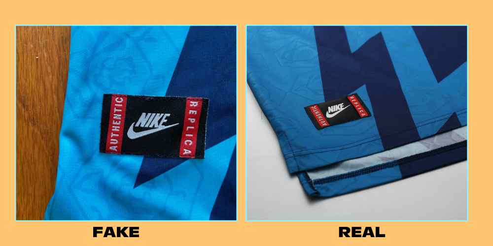 1995 Arsenal shirt Nike tag