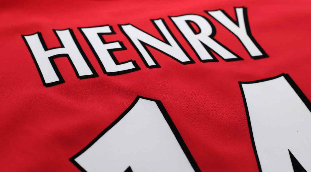 Thierry Henry football shirts