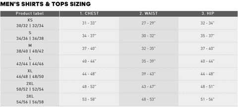 NFL Size Chart And Jersey Guide
