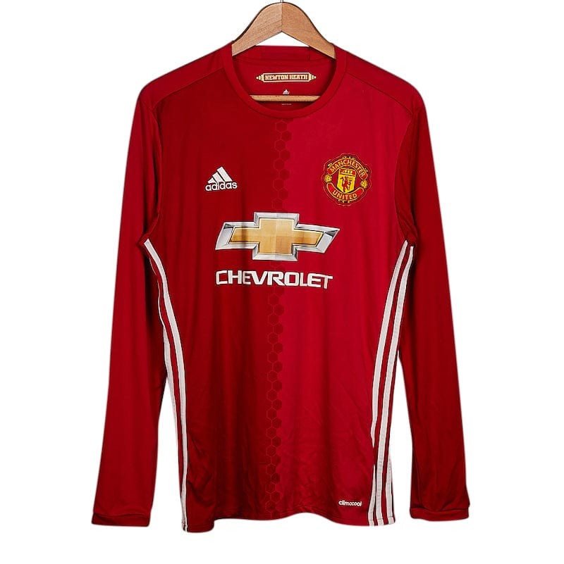 historisch Makkelijk te begrijpen slecht 2016-17 Manchester United home long sleeve shirt M (Excellent) - Football  Shirt Collective