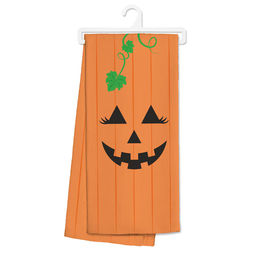 Swig: Boo Crew Pumpkin Tea Towel - B Social Boutique