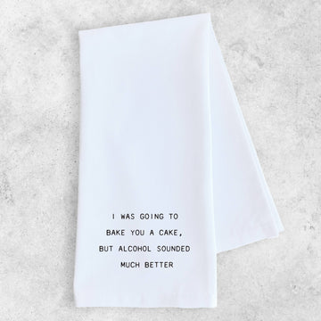 Bake You A Cake - Tea Towel