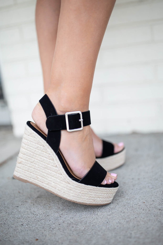 tan wedges