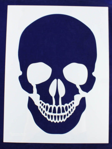 Extra Large Skull Stencil 14 Mil 18