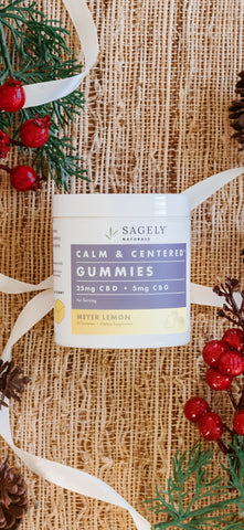 Sagely Naturals Calm & Centered Gummies