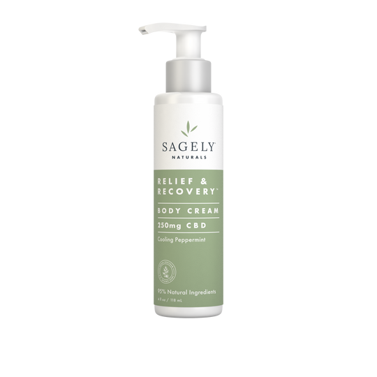 Relief & Recovery CBD Cream - Sagely Naturals