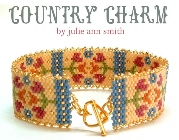 COUNTRY CHARM Bracelet Pattern – Julie Ann Smith