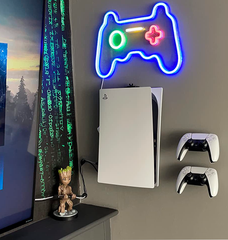game console wall mount