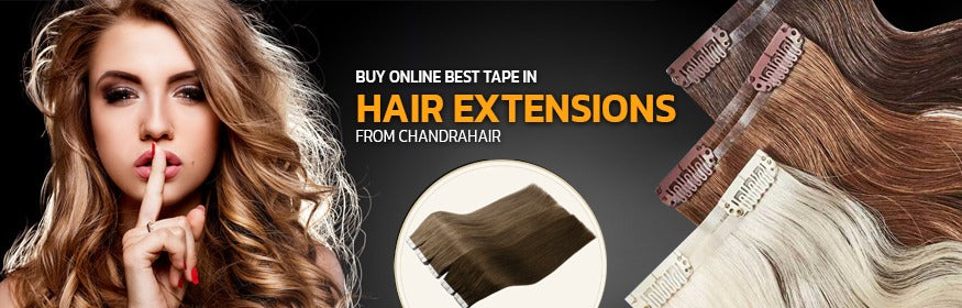 Tape-in ​​hair extensions