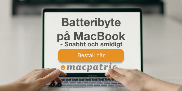 Batteri Byte MacBook