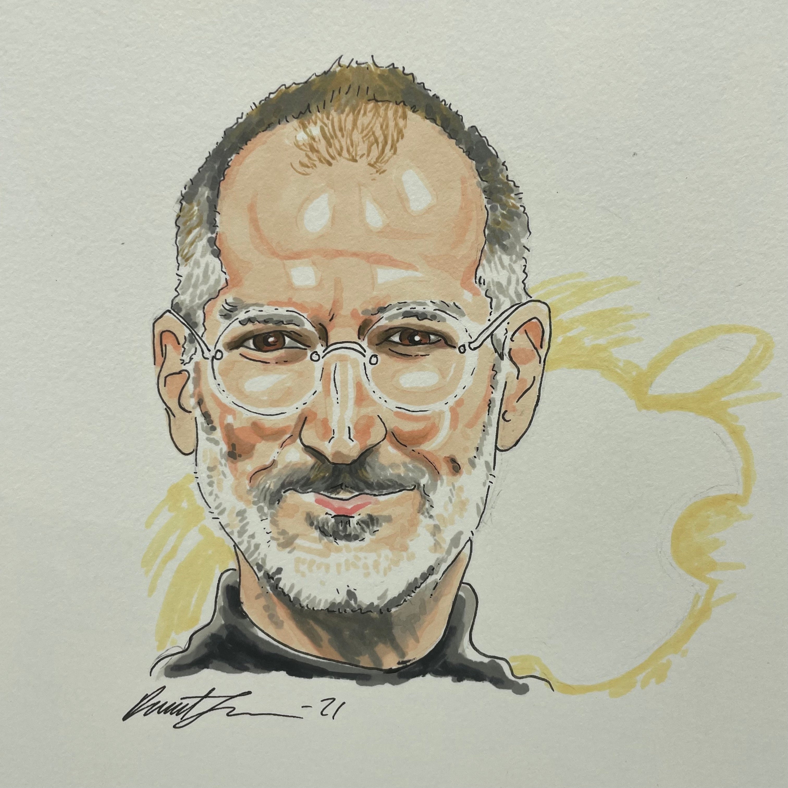 Steve Jobs av hdjdesign78