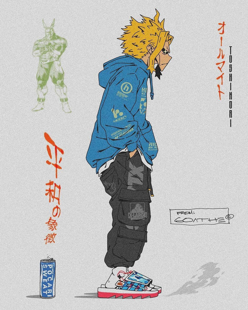 Anime x Streetwear by Van Goathe  DOTEXE