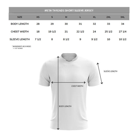 Size Charts – Tempo Storm