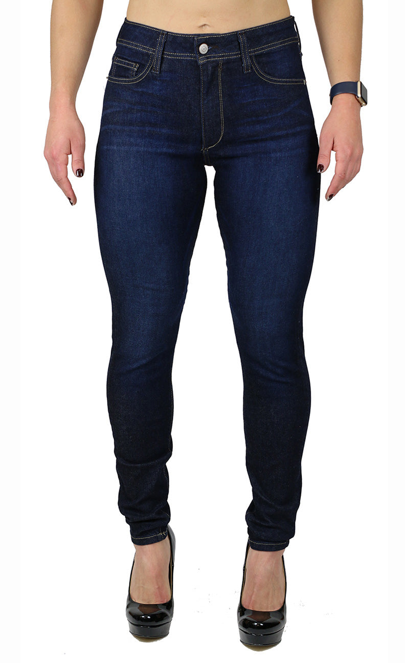 Emma Long Inseam High Rise Skinny Dark Wash