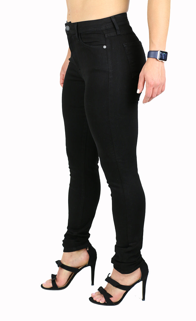 April Super High Rise Skinny Dark Wash