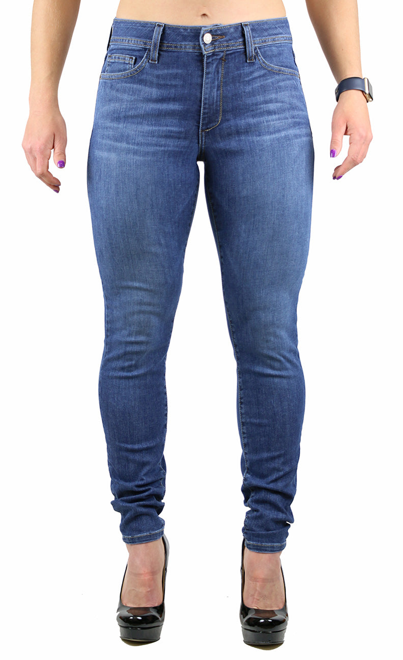 Emma Long Inseam High Rise Skinny Dark Wash