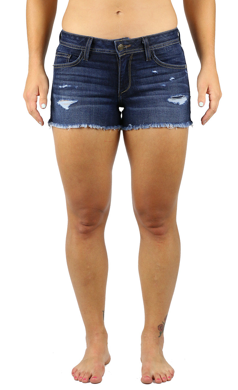 JOEY LOW RISE DENIM CUT OFF WOMENS SHORT – Timber Demo Theme