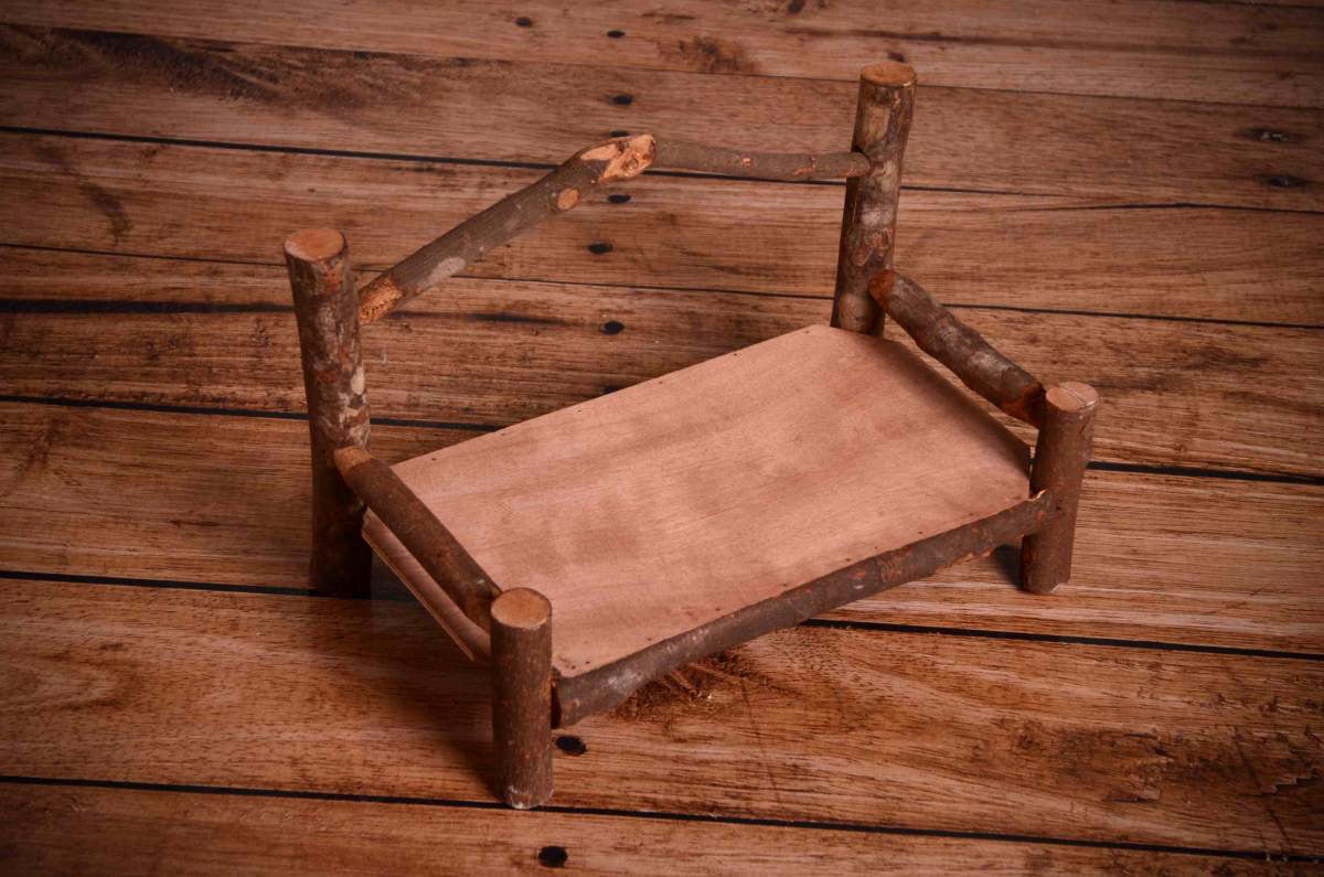 handmade wooden cradle