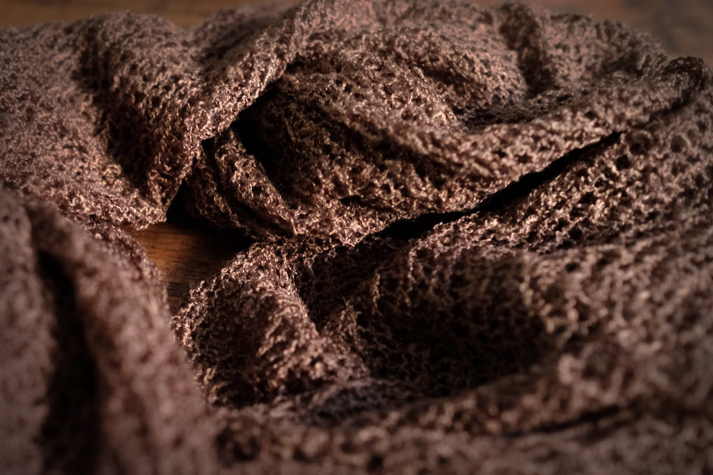 Stretch Knit Baby Wrap - Dark Coffee