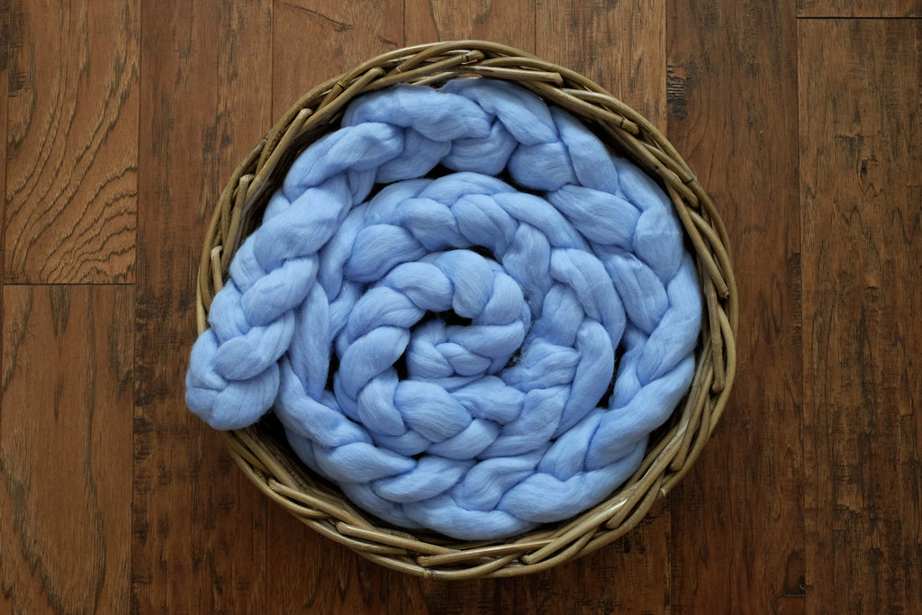 Wool Braid - Light Blue