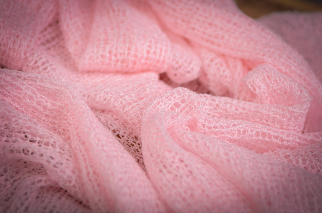 Stretch Knit Baby Wrap - Quartz Pink