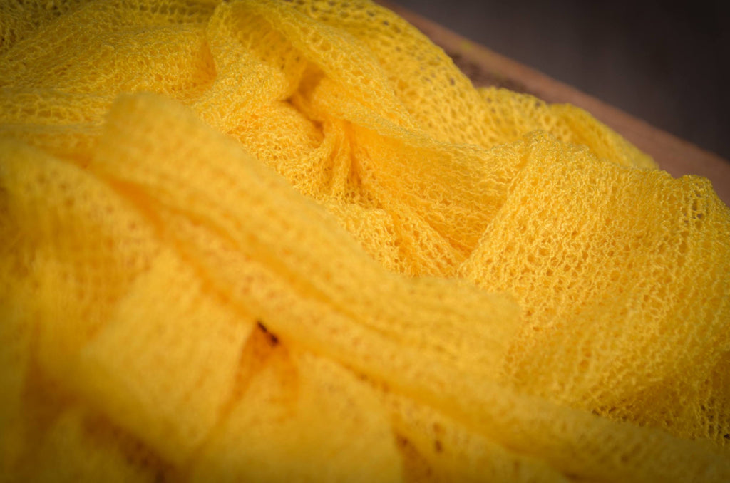 Stretch Knit Baby Wrap - Yellow