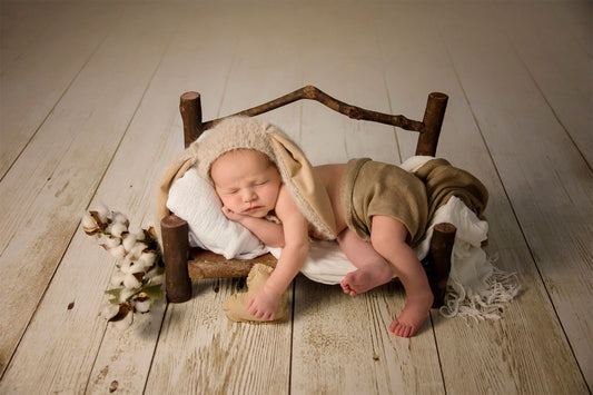 Rustic Rowboat Canoe – Newborn Studio Props