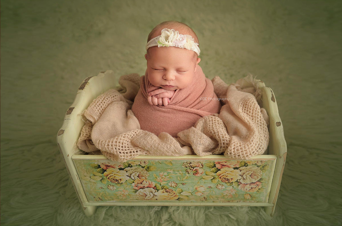 baby bed for photography