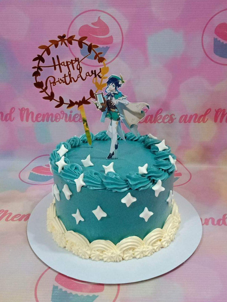 Genshin Impact Cake 1103 Cakes And Memories Bakeshop 3188