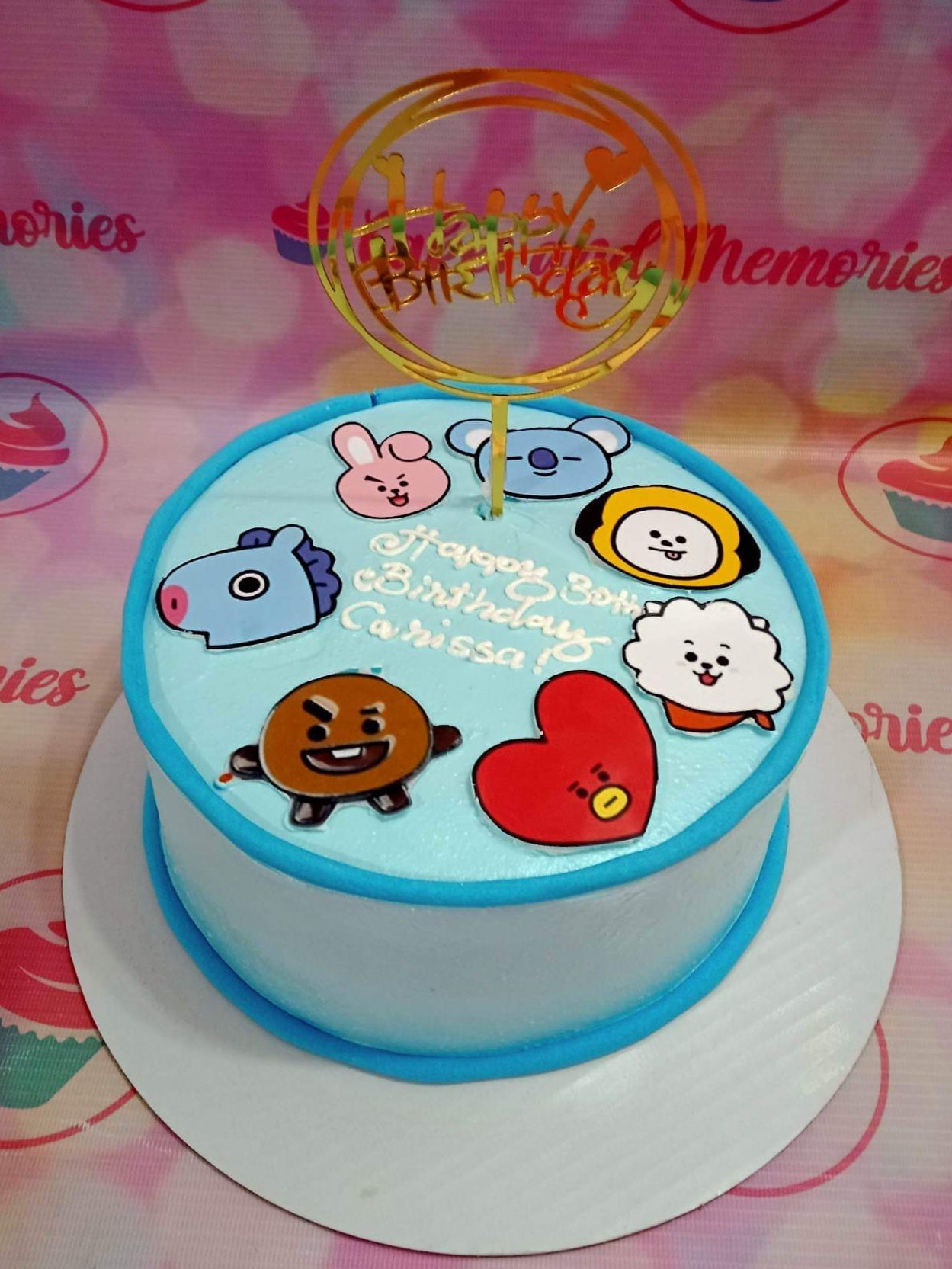 BTS Cake - 1175 – Cakes and Memories Bakeshop