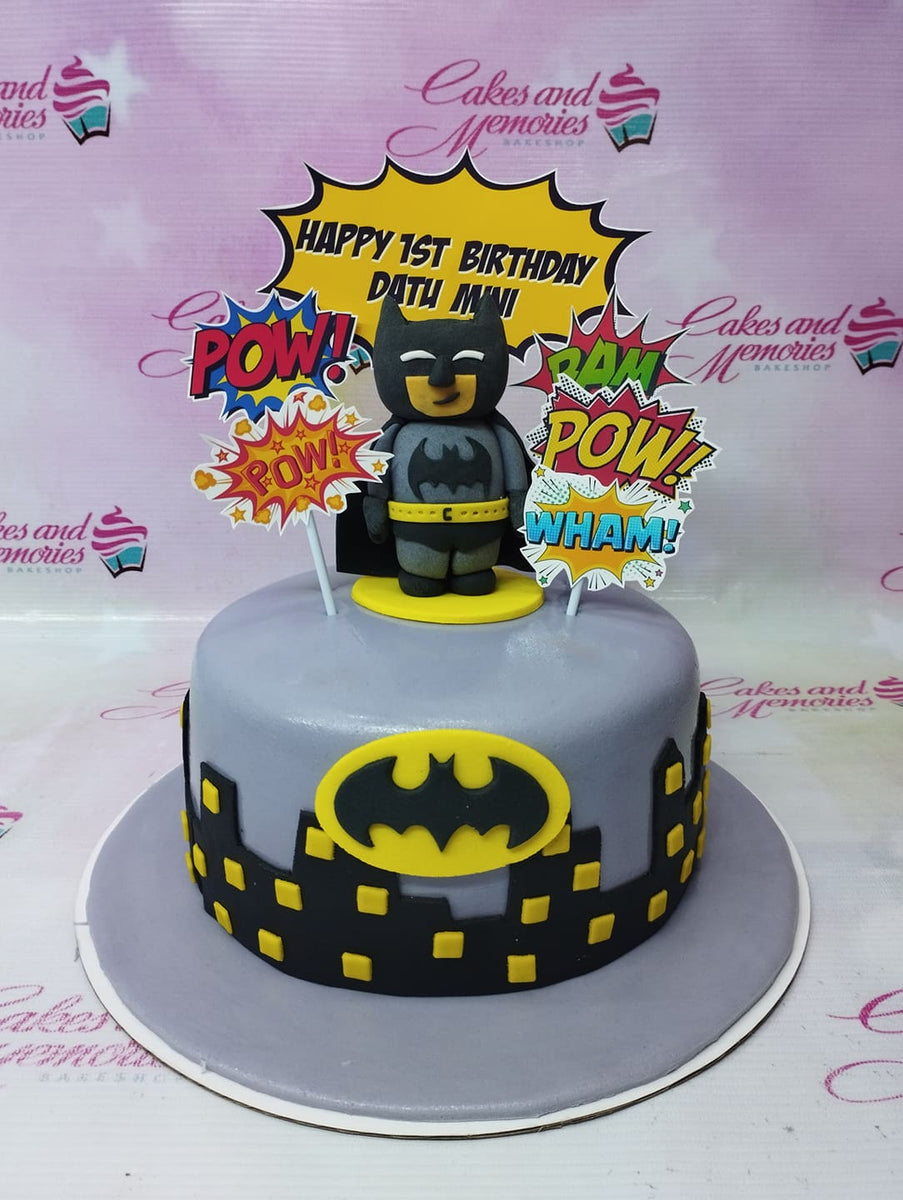 Batman Cake - 1116 – Cakes and Memories Bakeshop