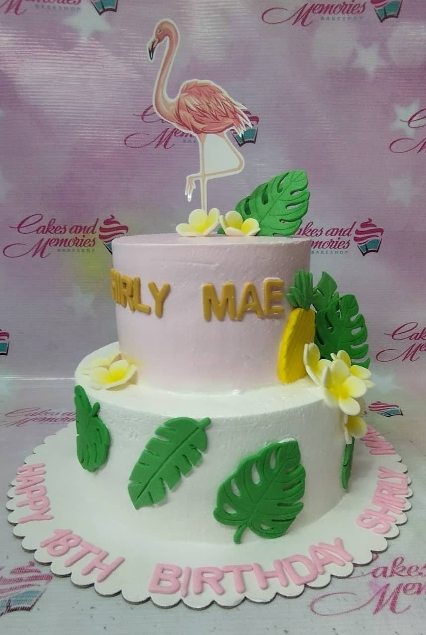 Flamingo Cake - 2213 – Cakes and Memories Bakeshop