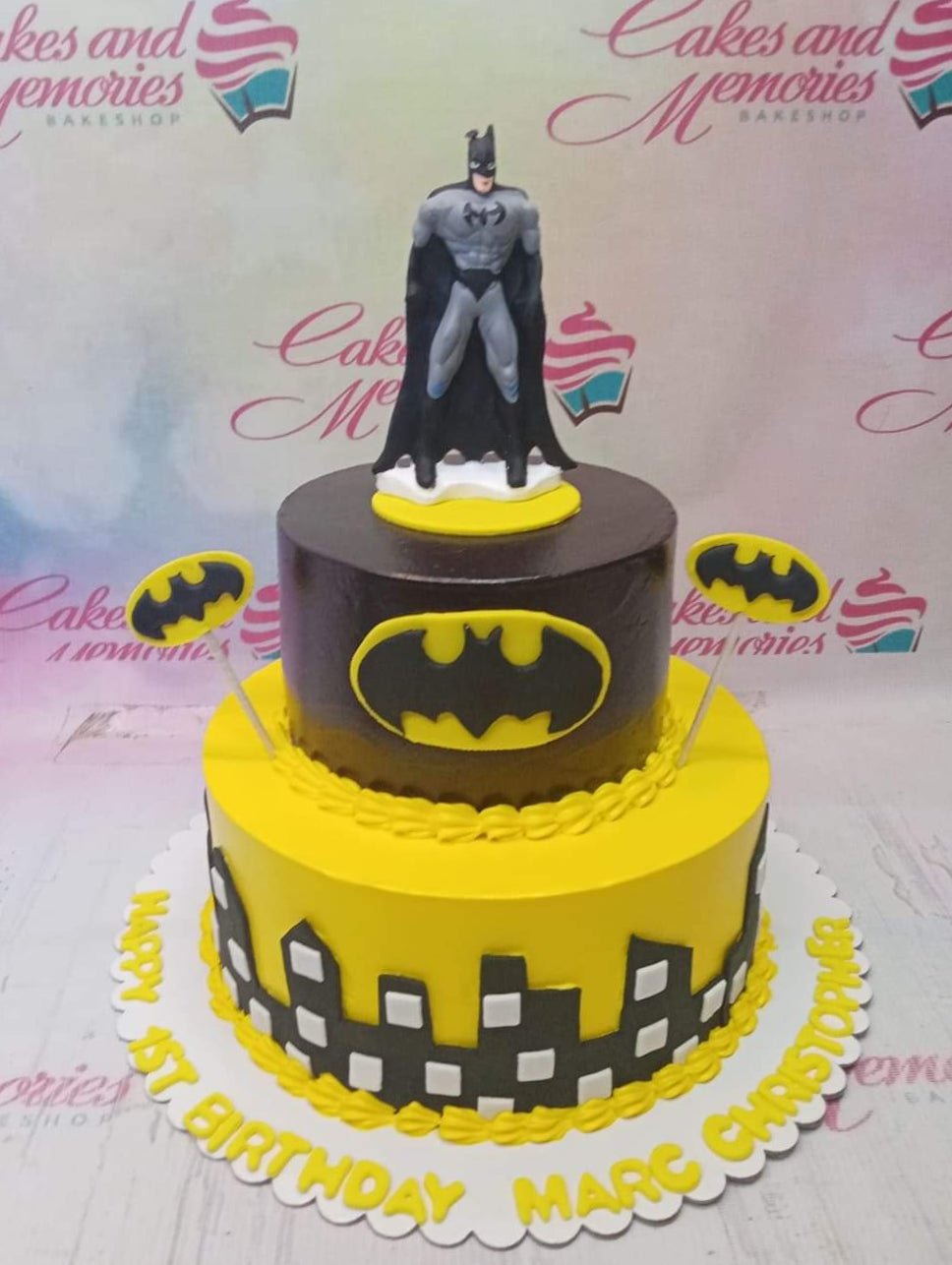 Batman Cake - 2208 – Cakes and Memories Bakeshop