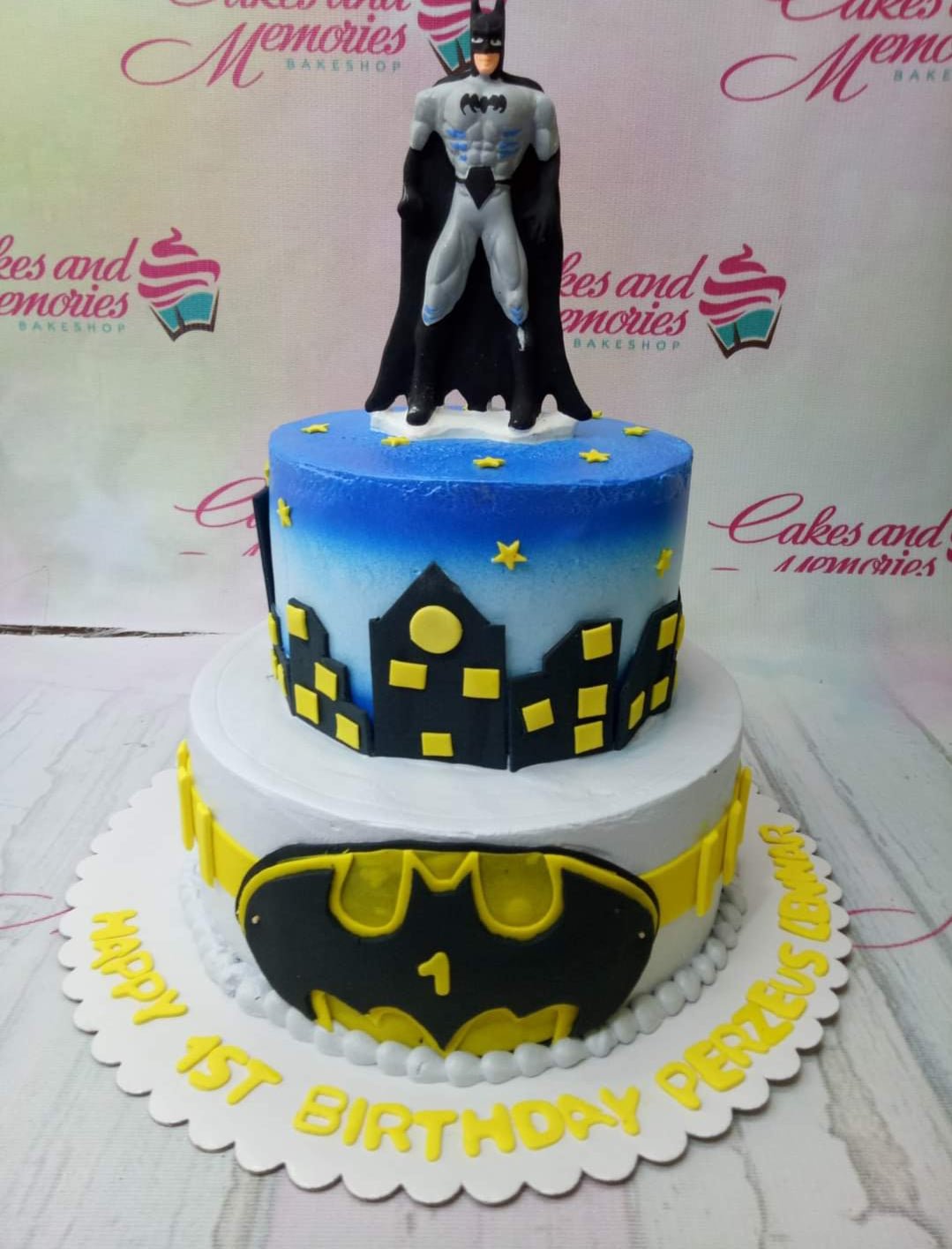 Batman Cake - 2209 – Cakes and Memories Bakeshop
