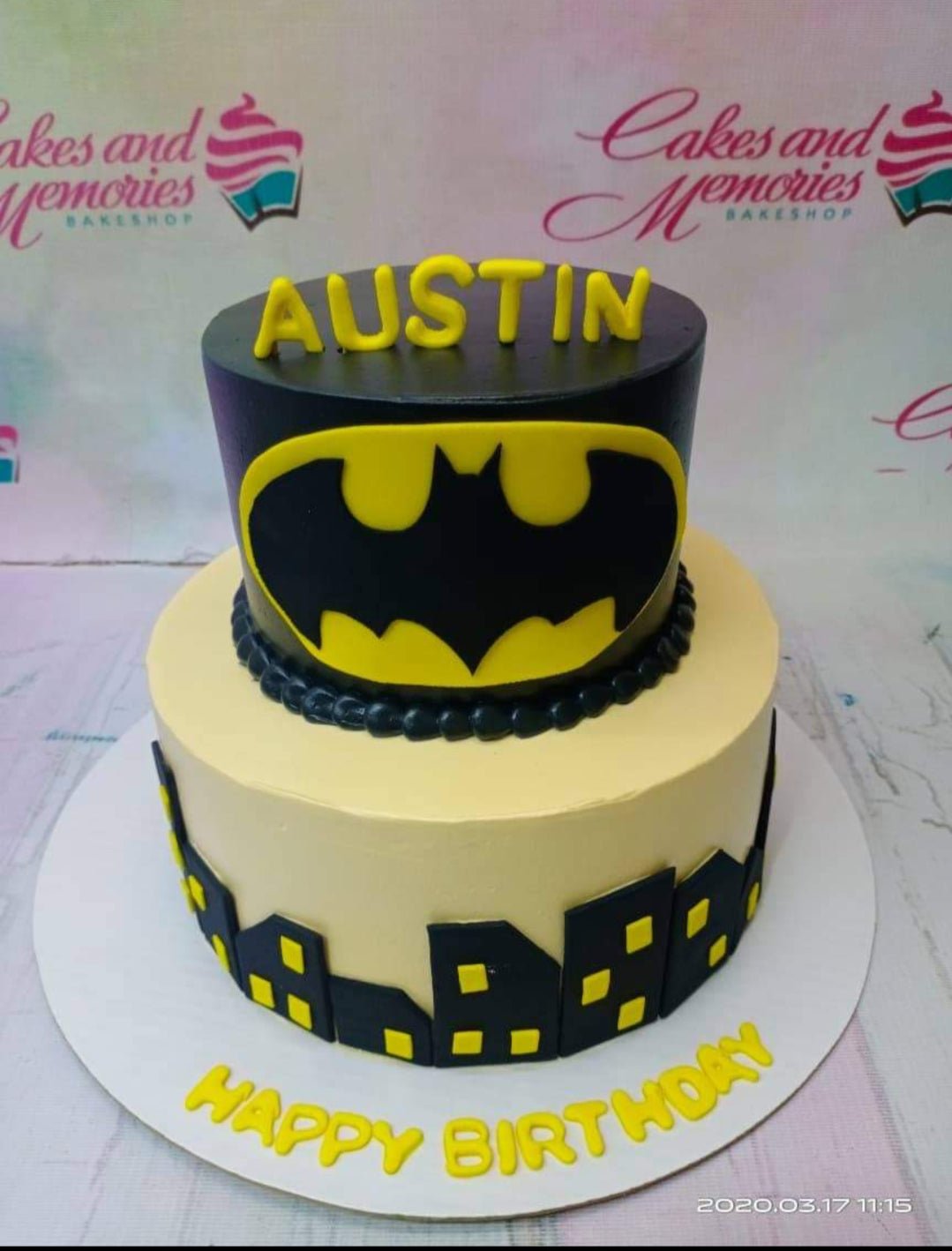 Batman Cake - 2210 – Cakes and Memories Bakeshop